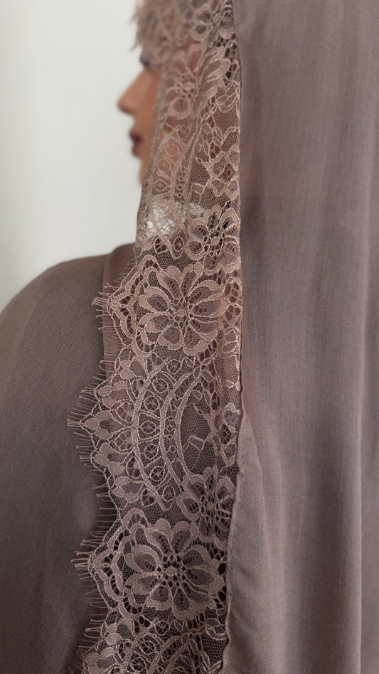 Taupe Lace set